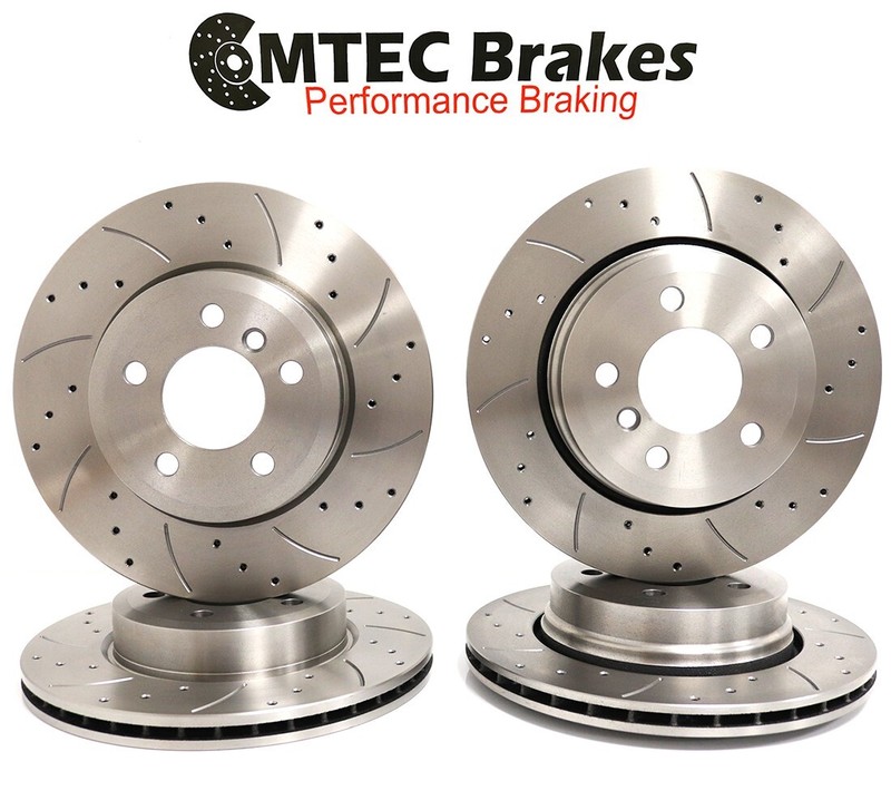 2012 Audi A7 3.0TFSI Quattro – Front Rear Drilled Grooved Brake Discs