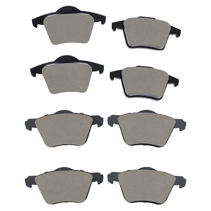 4-Wheel Set Brake Pad Sets Front & Rear for Volvo XC90 2003-2014