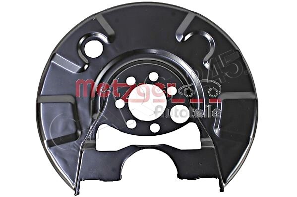 Brake Disc Splash Panel Black Rear Right For SEAT VW 83-02 191615612A