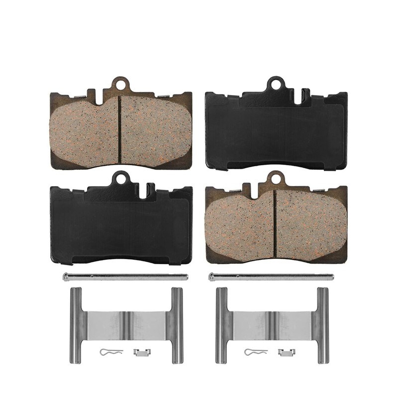 Front Rotors Ceramic Brake Pads for 2001 2002 2003 2004 2005 2006 LEXUS LS430 gallery