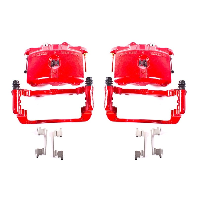 Powerstop Front Rear 330mm Brake Discs Calipers Pads Kit for Express Savana 1500 gallery