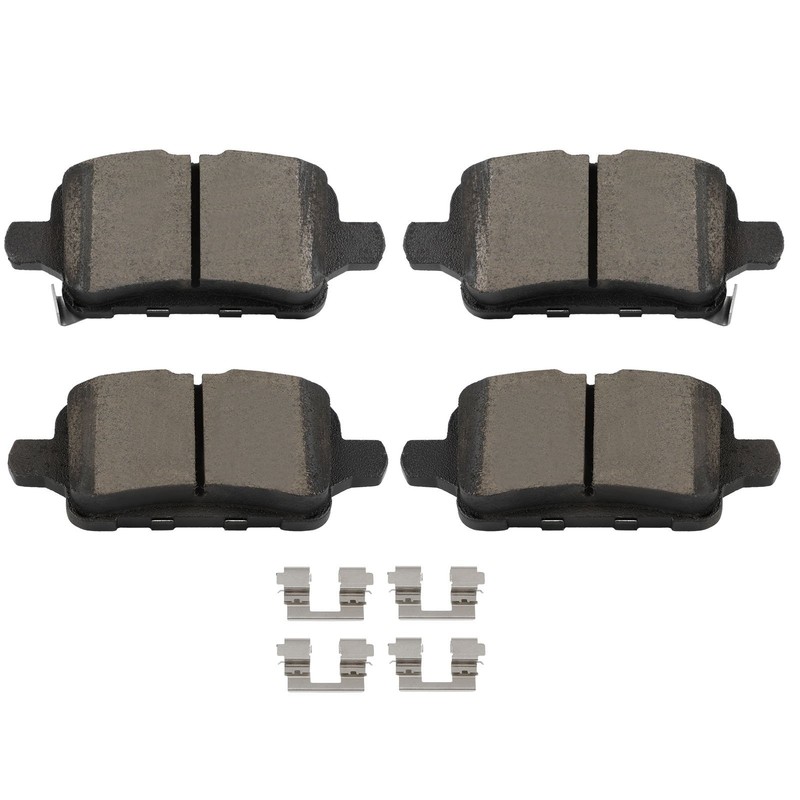 4 X Rear Brake Pads For Chevy Equinox 18-21 Fits Buick Regal Sportback 2019-2020