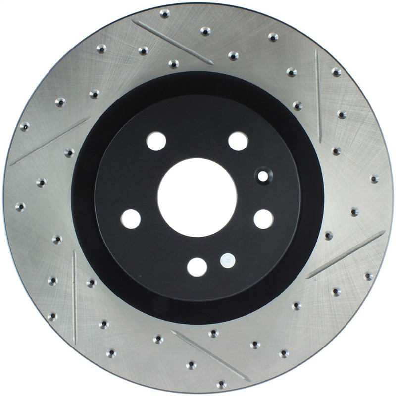 StopTech 127.62124L Front Left Drilled Brake Rotor for 2010-15 Camaro / 14-17 SS