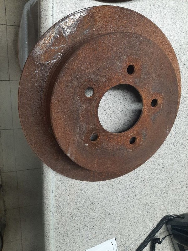 Rear Brakes Disc 14mm Lugs Fits 00-02 EXPEDITION 183889