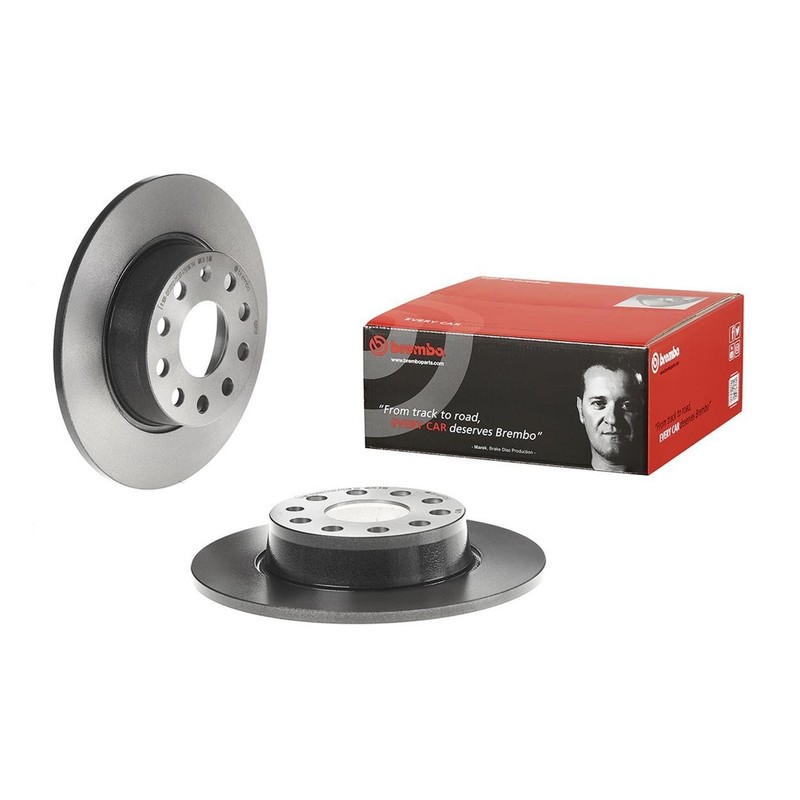 Disc Brake Rotor Rear 08.B413.11-BO Fits 2020-2023 Audi TT Quattro