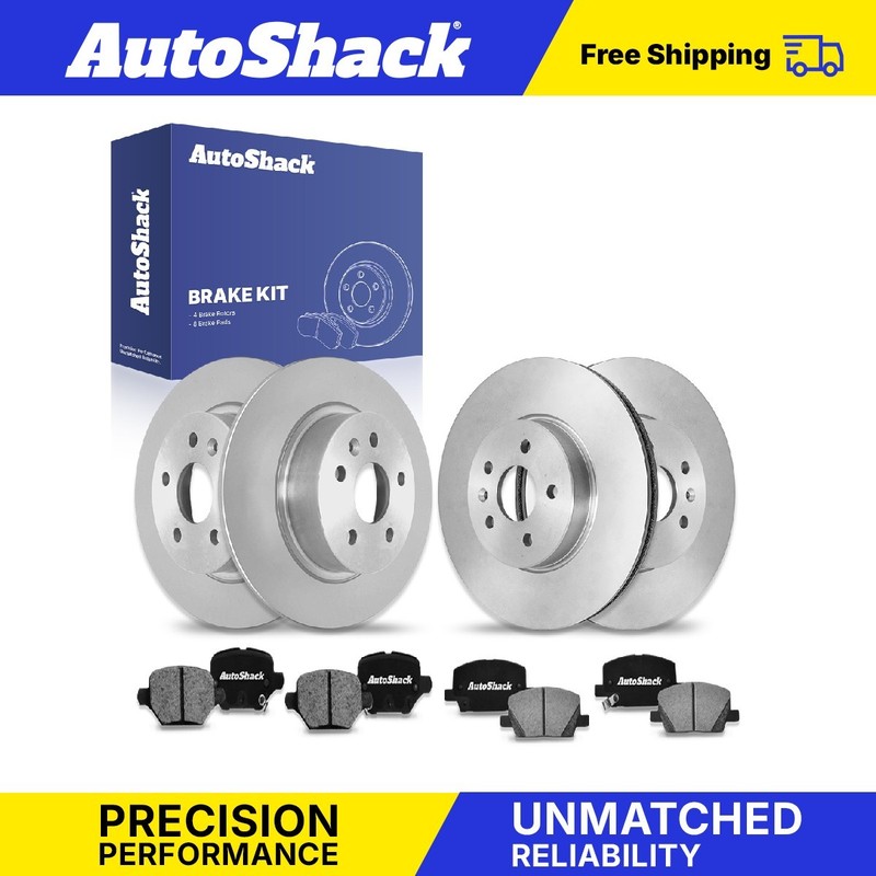 Front Rear Brake Rotors Ceramic Pads for Chevrolet, Trax 2018-2022