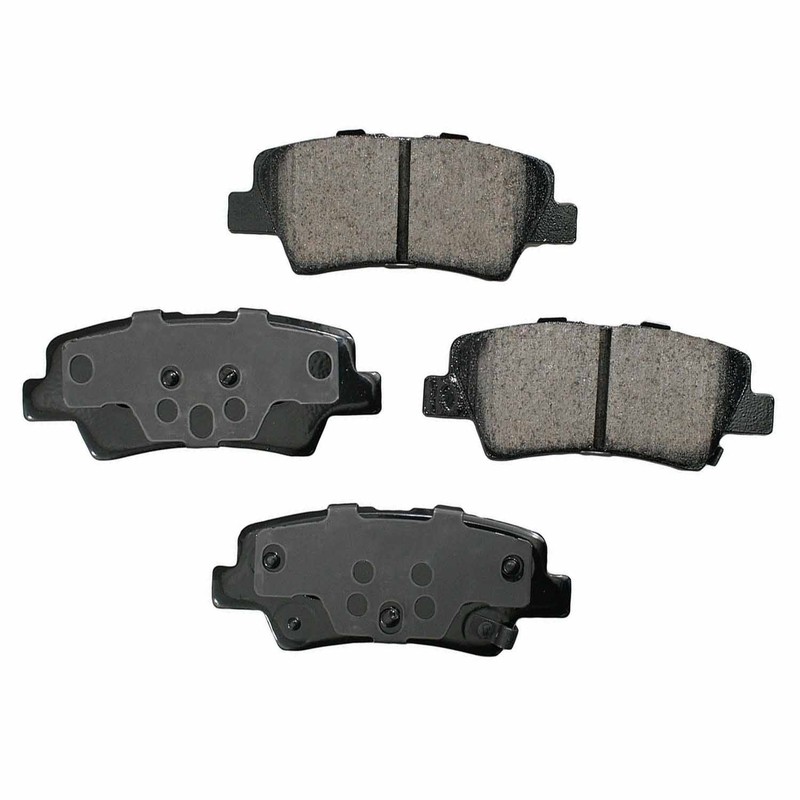 Akebono OEM Front & Rear Brake Pads Kit For 2018 Hyundai Elantra 10 Yr Warranty