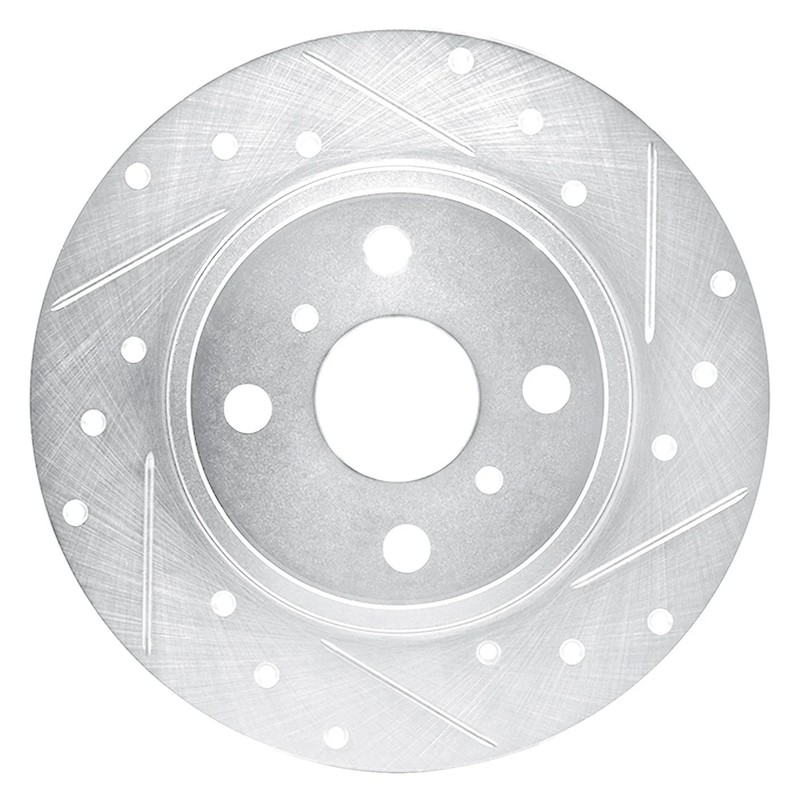 For Toyota MR2 87-89 Brake Rotor DFC Premium Drilled & Slotted Rear Passenger