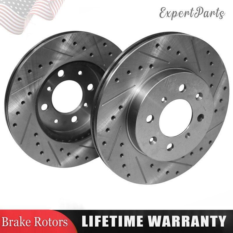 262mm Front Drilled Brake Rotors for Honda City Civic Insight Acura Integra EL