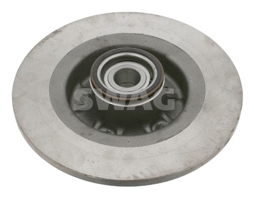 2X 60 92 1299 SWAG Brake Disc for Renault