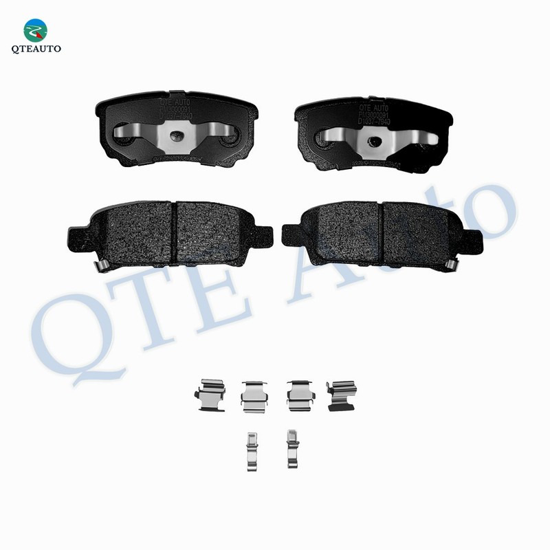 6 Rear 262 Drilled Brake Rotors-Ceramic Brake Pad To 2008-2011 Mitsubishi Lancer gallery