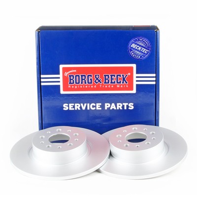 2x Brake Discs Pair Solid fits ALFA ROMEO 147 937 3.2 Rear 03 to 10 932A.000 Set gallery