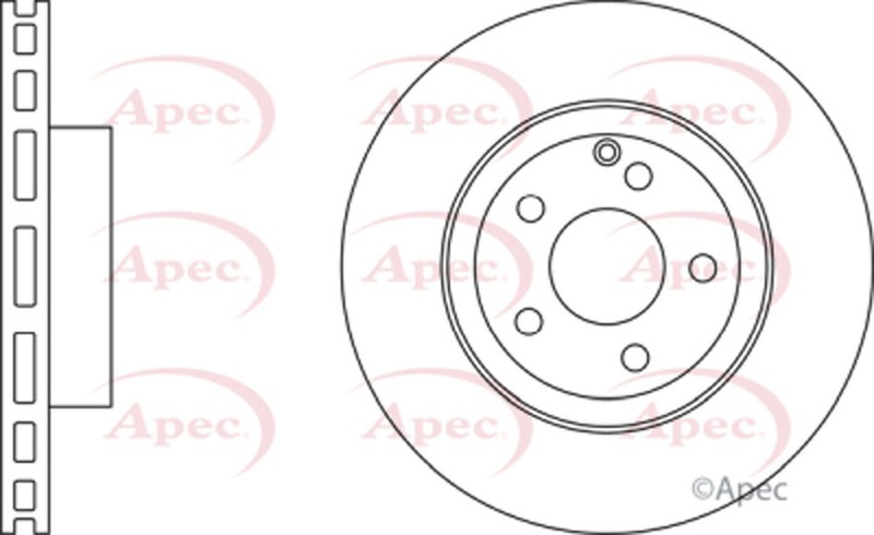 Fits Mercedes E-Class CLS 3.0 CDi 3.2 3.5 IntuPart Front Brake Disc 2114210912 gallery