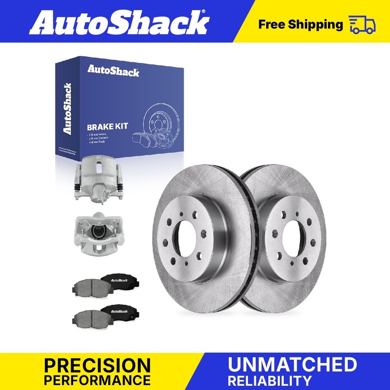 Front Brake Rotors Premium Pads Calipers for Honda, Civic 1996-2005