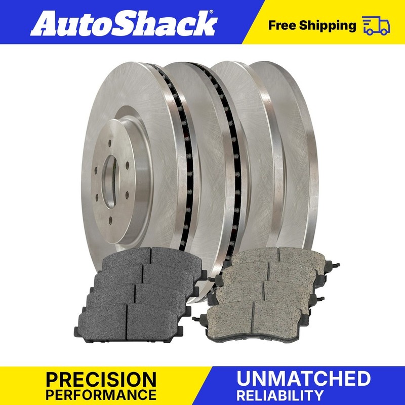 Front and Rear Brake Rotors & Pads for 2017-2019 Nissan Armada 5.6L V8