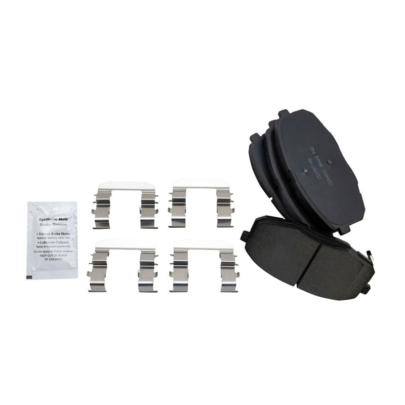 Front & Rear Disc Brake Rotor & Ceramic Pad Kit Direct Fit for Kia Forte gallery
