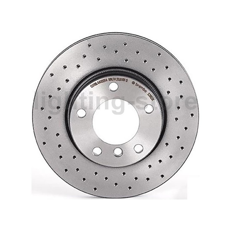 Brembo 6X Front Rear Disc Brake Pad Set Disc Brake Rotor For 2000-2000 BMW 323i gallery
