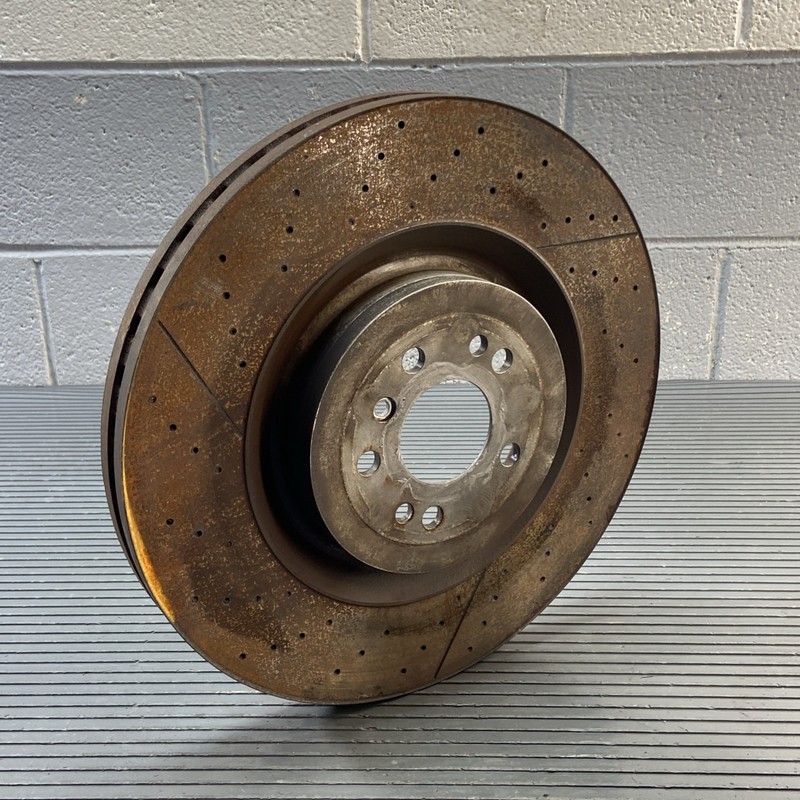 2012-2019 Mercedes ML63 W166 Front Left & Right Brake Rotor Disc 70K Miles OEM gallery