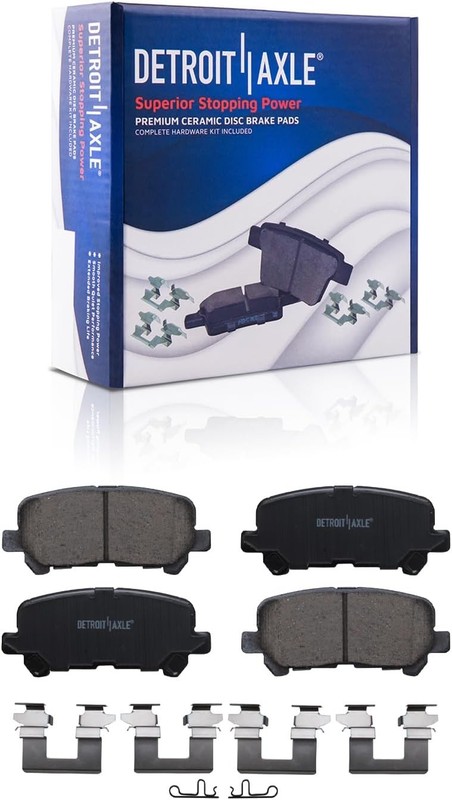 Front & Rear Brake Pads Rotors for 2007-2014 Acura MDX gallery