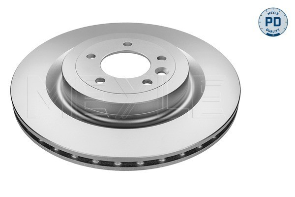 2X Meyle 53-15 523 0010/PD Rear Brake Disc Vented 365mm Fits Land Rover Defender