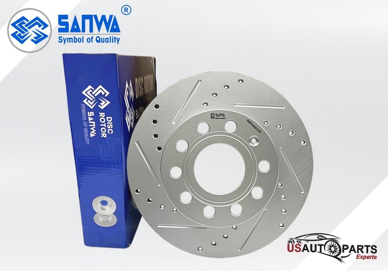 REAR RH BRAKE ROTOR SOLID & GEOMET COATED D & S 260 mm FOR VOLKSWAGEN 05-13 2.5L gallery