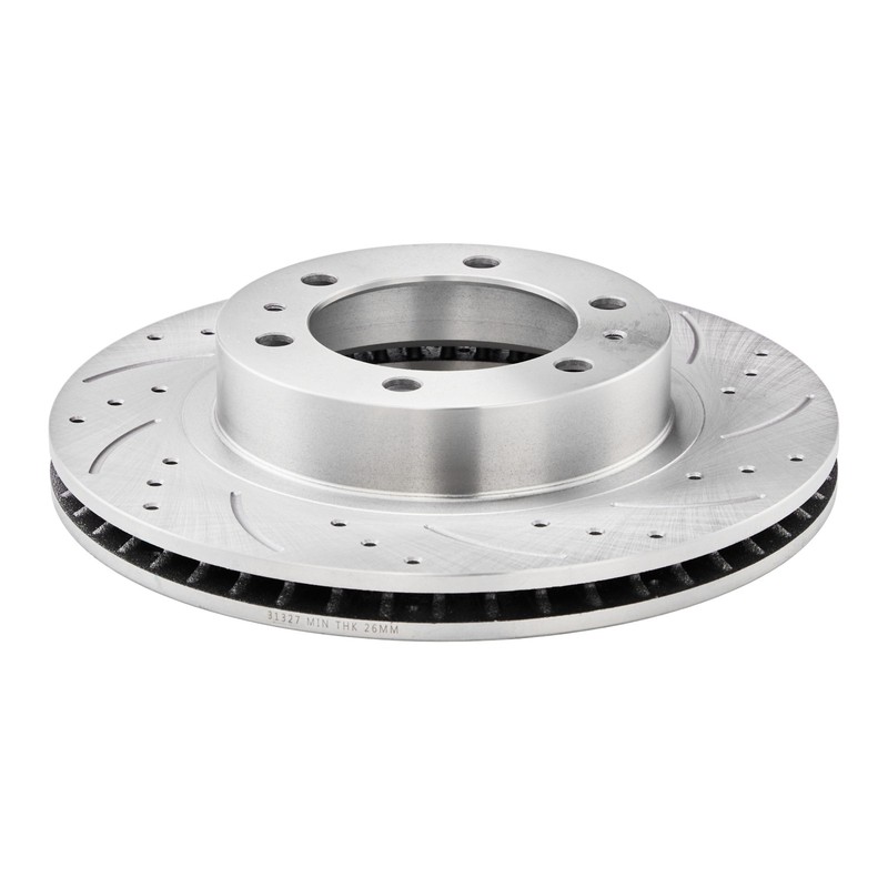 Front Drilled Disc Rotors Brake Pads for Toyota 4Runner 03-09 Fj Cruiser 07-14 gallery