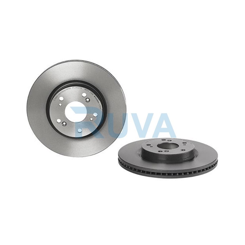 Fits Honda Civic 2012- Accord 2013- HR-V 2014- Vezel 2013- Ruva Front 2x Discs