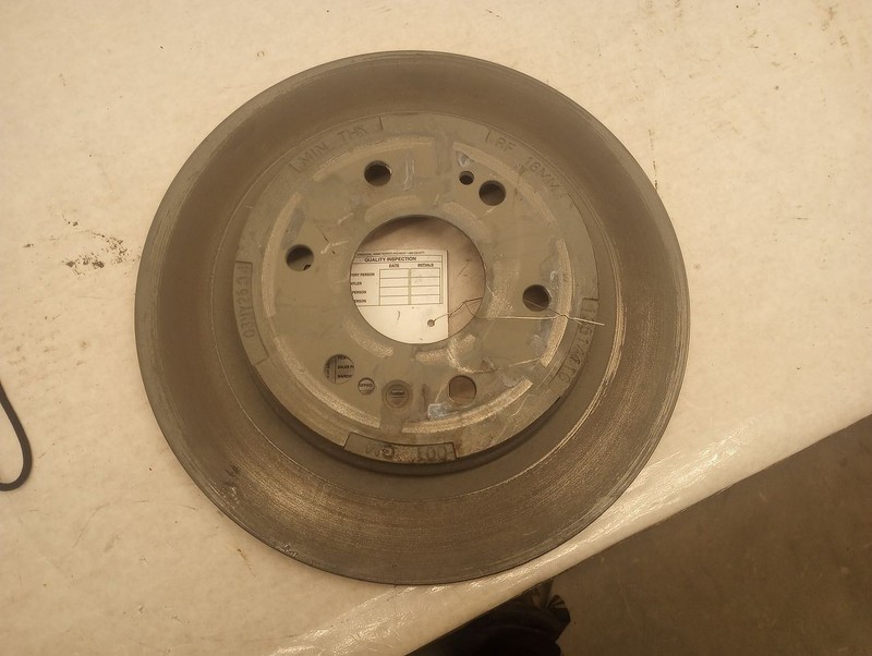 Rear Brake Rotor For 2025 GMC Yukon XL 1500 3109433