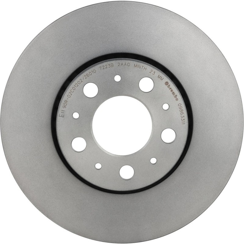 Disc Brake Rotor Front 09.8633.11-AH Fits 2003-2006 Volvo XC70