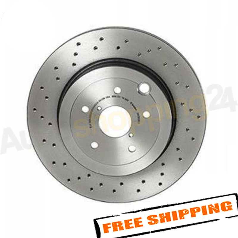 Brembo 09.C829.11 326mm Rear Disc Brake Rotor for 2018-2020 Subaru WRX STI