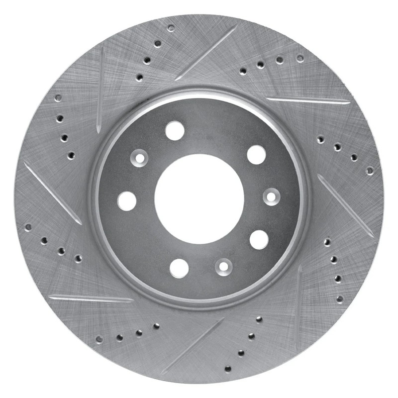 For Cadillac STS 05-08 Brake Rotor DFC Premium Drilled & Slotted Front Driver