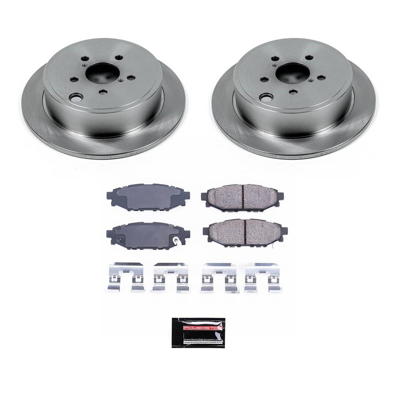 Powerstop Koe4631 Disc Brake Kit For 08-16 Brz Forester Impreza Legacy Outback