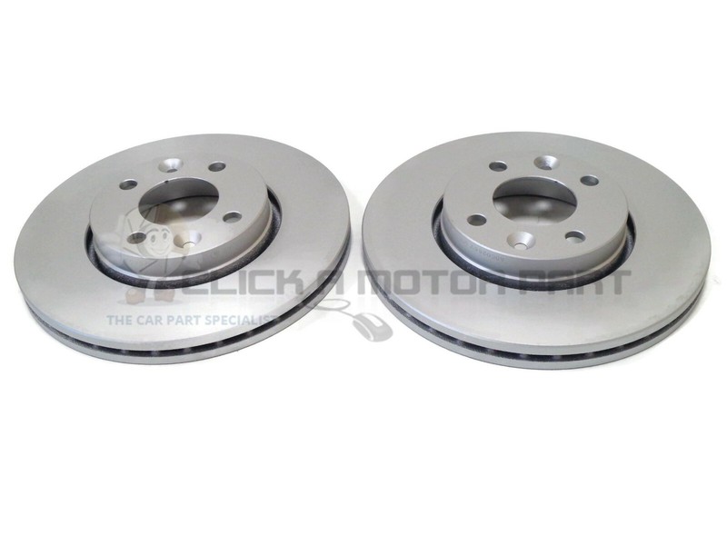 FOR NISSAN MICRA K12 1.0 1.2 1.4 1.5 1.6 2002-2009 FRONT 2 BRAKE DISCS PAIR