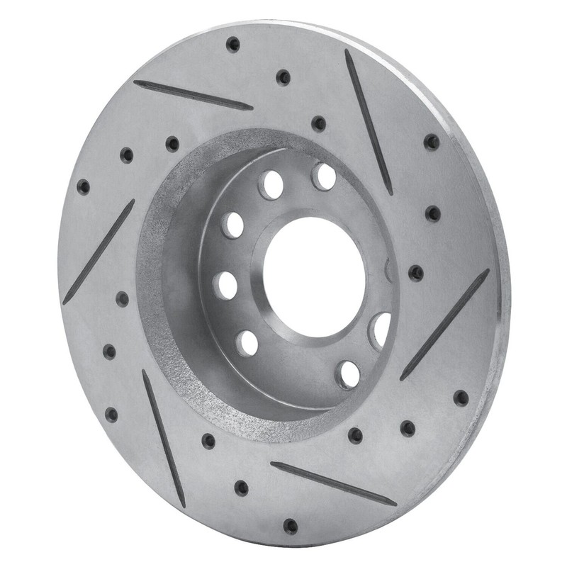For Chevy Cavalier 82 Brake Rotor eLINE Drilled & Slotted 1-Piece Front Driver gallery