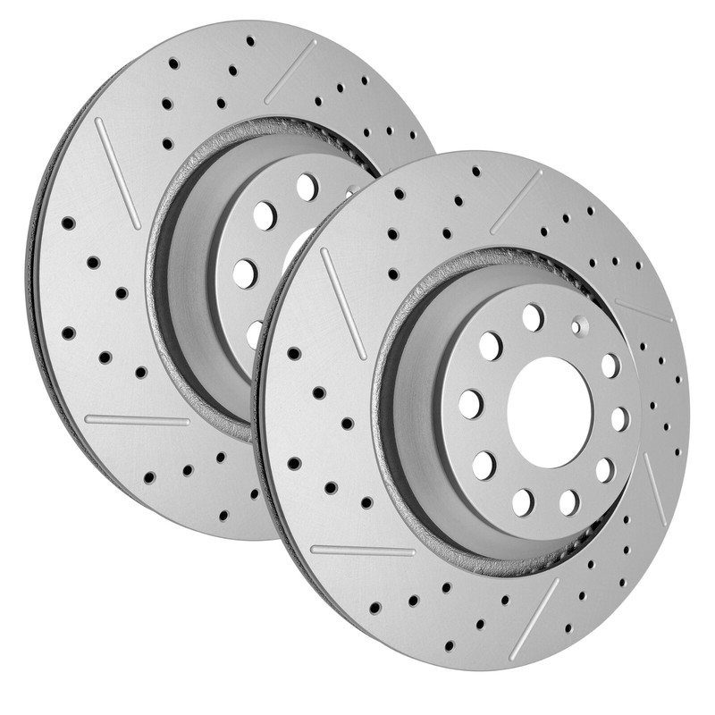 310mm Rear Brake Rotors for VW GTI Atlas Cross Sport CC Passat Audi A3 Quattro gallery