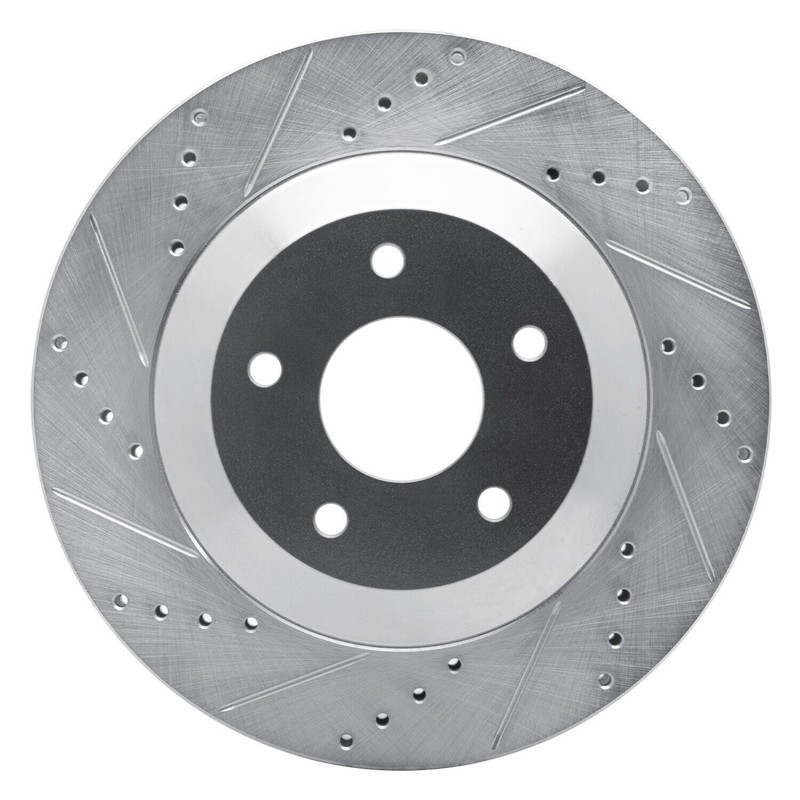 For Chevy Corvette 97-04 Brake Rotor eLINE Drilled & Slotted 1-Piece Front gallery