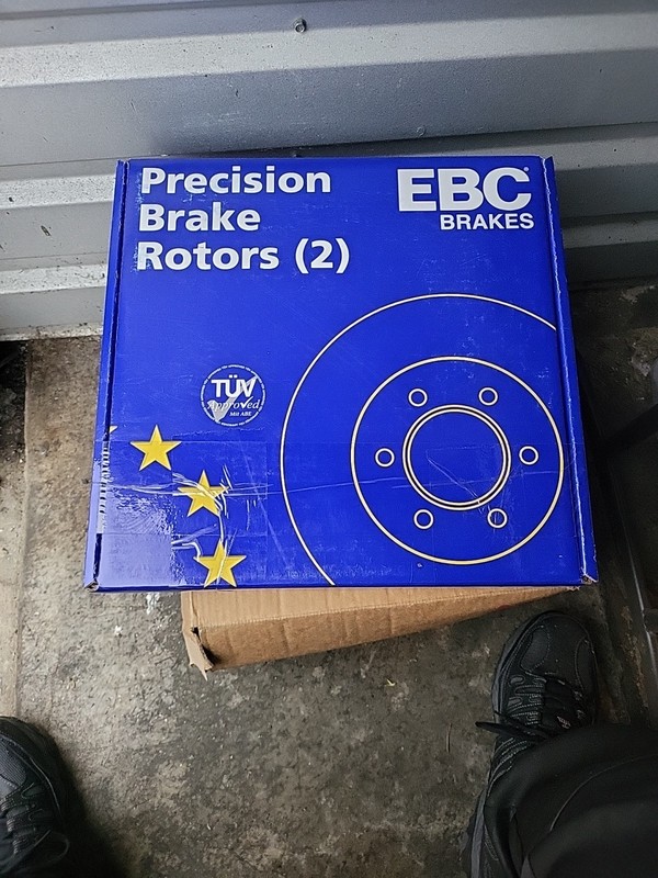 EBC Brakes USR Series Precision Sport Slotted Rotors Pair USR7314 Black
