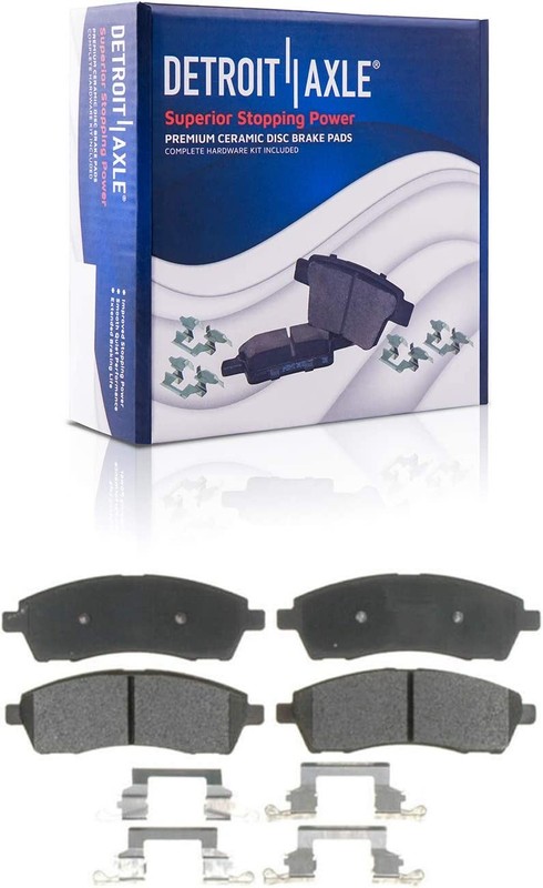 8-Lug Rear Brake Pads Calipers Rotors for 2000-2005 Ford Excursion gallery