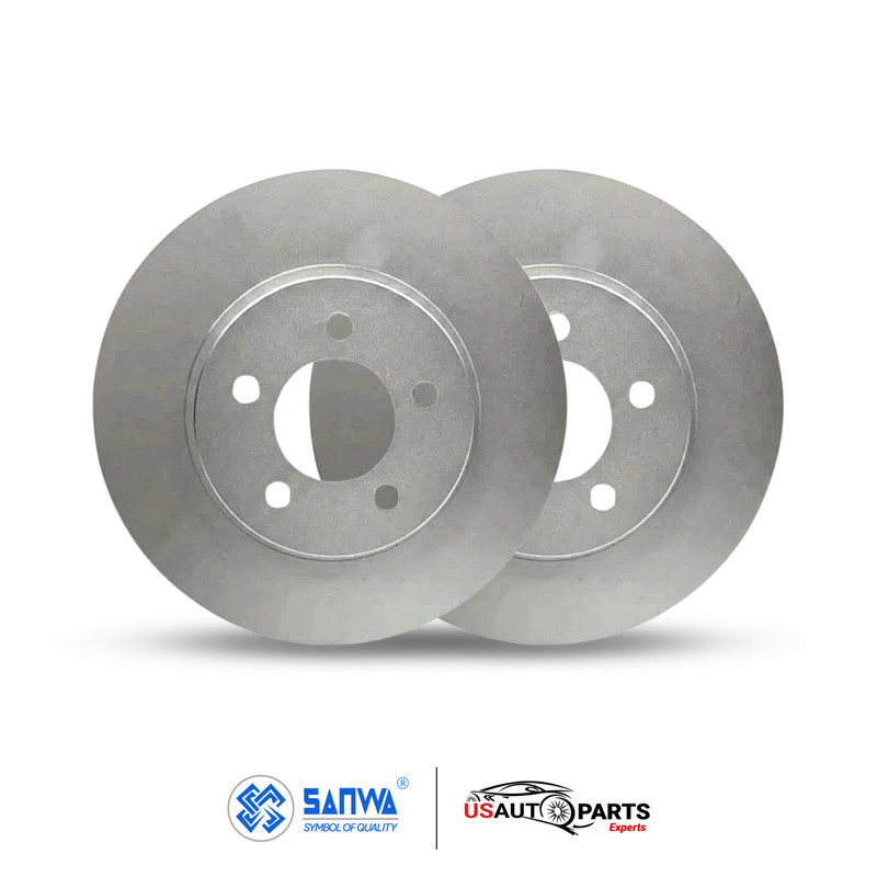 FRONT AND REAR BRAKE ROTOR SET GEOMET COATED FOR FORD ESCAPE TRIBUTE 2005-2008 gallery