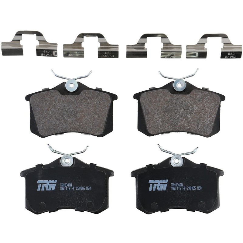 KIT-073024-875 TRW 4-Wheel Set Brake Disc and Pad Kits Front & Rear for Audi A6 gallery