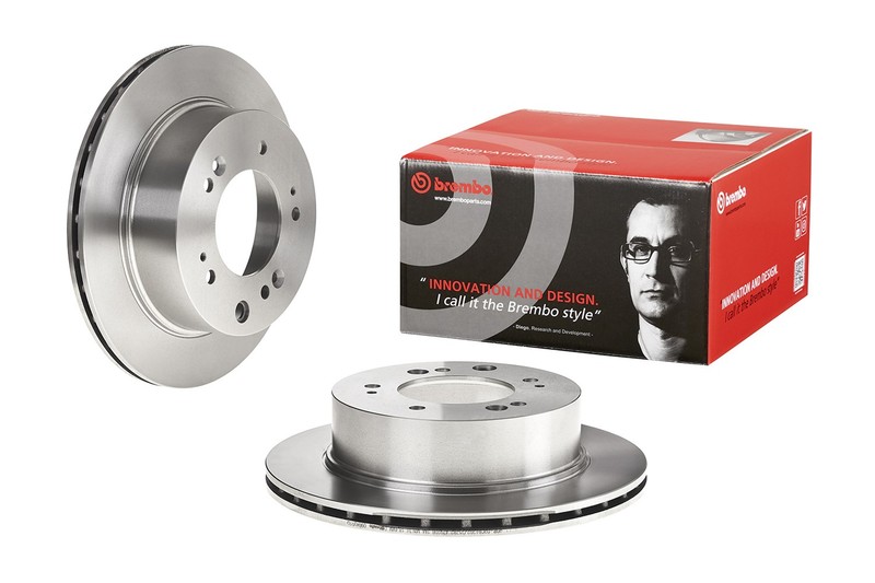 Brembo Rear Left or Right 315mm Vented Disc Brake Rotor for Kia Sorento ’07-’09