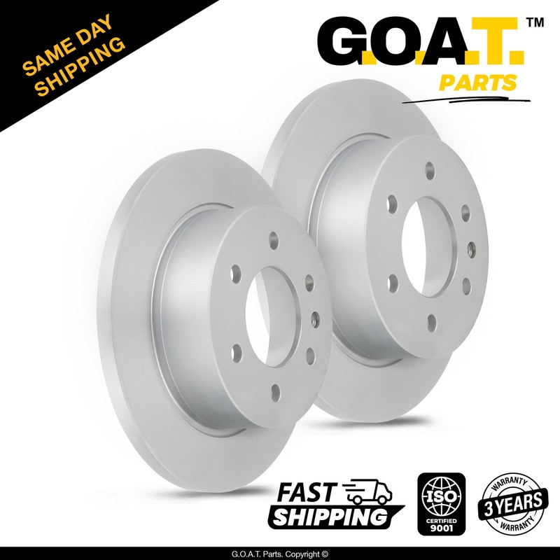Rear Brake Rotor Set for Dodge Sprinter 2500 Freightliner Sprinter 2500 11.73 in