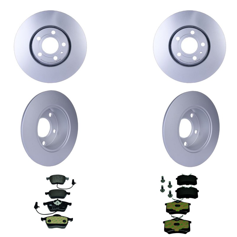 Hella Disc Brake Rotor Kit For Audi
