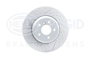 Disc Brake Rotor-Base, Eng Code: N20B20A Hella-PAGID 355120781 PAIR