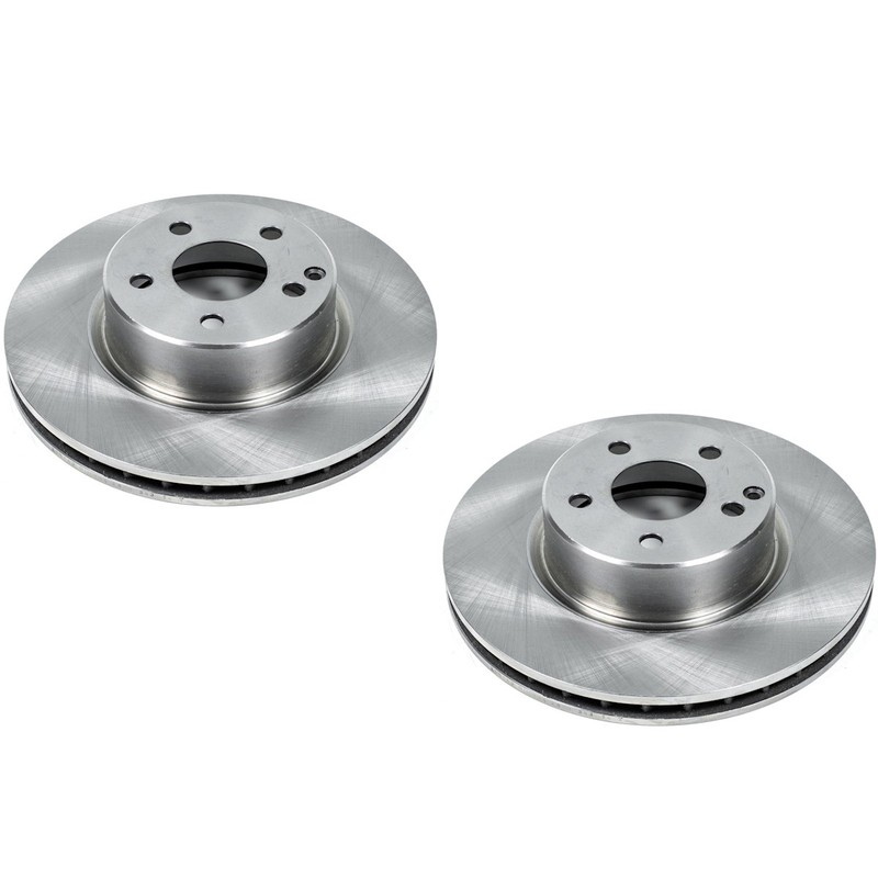 SET-P15EBR860-2 Powerstop Brake Discs 2-Wheel Set Front RWD for MB Mercedes