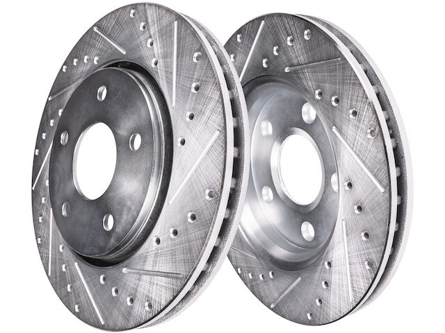 For 2003-2007 Mercedes C230 Brake Rotor Set Front Detroit Axle 58532VWRT 2005