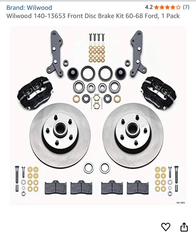Wilwood Brake Kit ‘60-‘68 Ford Galaxie