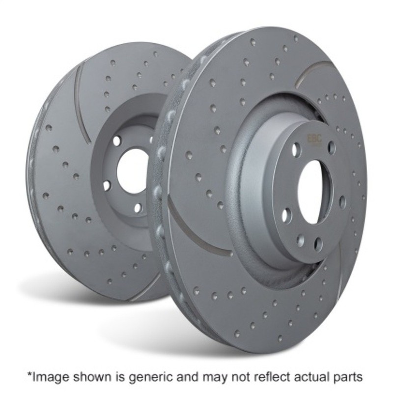 EBC GD Sport Front Brake Rotors for 2017+ Audi Q7 2.0T