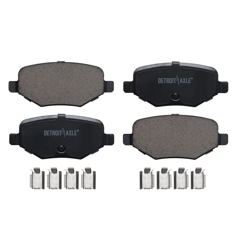 Rear Disc Rotors Brake Ceramic Pads for Lincoln MKT MKX Ford Explorer Flex gallery