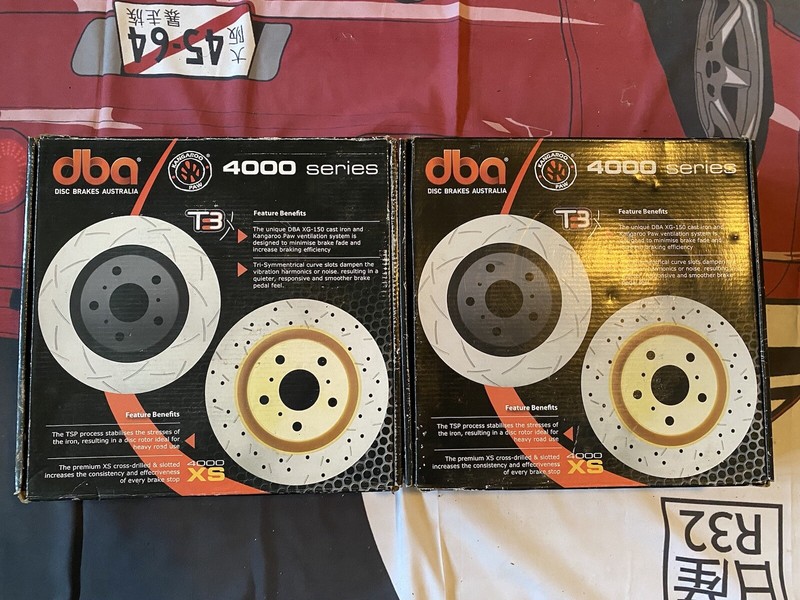 DBA655S10 Drums and Rotors – Disc Brake Rotor, Rear STi